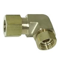 ミヤコ M148AHN 銅管エルボ火なしアダプタ 黄銅 1/2X15.88 1個（直送品）