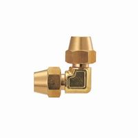 ミヤコ M148FK フレアー式 エルボ 銅管用 9.52X9.52 1個（直送品）