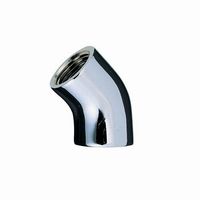 ミヤコ M148KM メッキ付エルボ(45°) 20 1個（直送品）