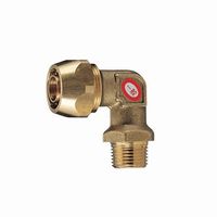 ミヤコ MB152LC ソーラーエルボ オス 水道管 13 1個（直送品）