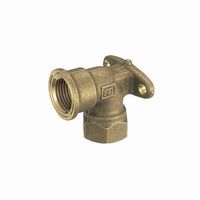 ミヤコ MK87 内ネジ座付水栓エルボ 青銅 13 1個（直送品）