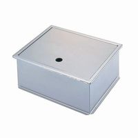 ミヤコ SB24ー10N ステンレス散水栓ボックス 床用(文字無) SUS304 底板無 1個（直送品）