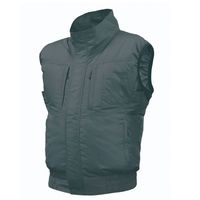 空調服 空調服R エレファンR ベスト (ウェアのみ) 【EK3731/GRAY/S】 EK3731/GRAY/S 1着（直送品）
