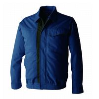 空調服 空調服R 長袖ブルゾン (ウェアのみ) 【KU92500/BLUE/LL】 KU92500/BLUE/LL 1着（直送品）