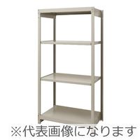 軽量ラック/段ボルトレス H1800XW900 総耐荷重750kg グレー 【1FHー6360ー5GY】 1FH-6360-5GY 1セット（直送品）