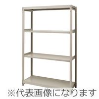 中軽量ラック H1800XW1200 総耐荷重1000kg グレー 【2LSー6445ー5GY】 2LS-6445-5GY 1セット（直送品）