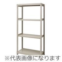 中軽量ラック H1800XW900 総耐荷重1000kg グレー 【2LSー6345ー5GY】 2LS-6345-5GY 1セット（直送品）