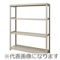 中軽量ラック H1800XW1500 総耐荷重1000kg グレー 【2LSー6545ー5GY】 2LS-6545-5GY 1セット（直送品）