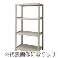 中量ラック H1800XW900 総耐荷重2000kg グレー 【3MSー6360ー5GY】 3MS-6360-5GY 1セット（直送品）