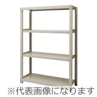 中量ラック H1800XW1200 総耐荷重2000kg アイボリー 【3MSー6445ー5IV】 3MS-6445-5IV 1セット（直送品）