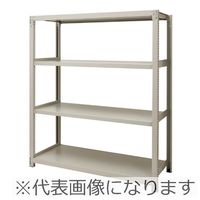 中量ラック H1800XW1500 総耐荷重2000kg アイボリー 【3MSー6560ー5IV】 3MS-6560-5IV 1セット（直送品）