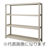 中量ラック H1800XW1800 総耐荷重2000kg アイボリー 【3MSー6645ー5IV】 3MS-6645-5IV 1セット（直送品）