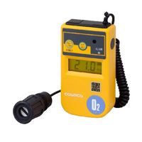 新コスモス電機 投げ込み式デジタル酸素濃度計 対象ガス:O2 1mカールコード式 XO-326-2S-B 1台（直送品）