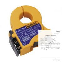 日置電機 クランプオンセンサ メーカー英文校正書類付き 【9695ー02】 9695-02(+HIOKI KOUSEI) 1セット（直送品）