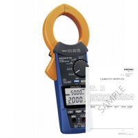 AC/DCクランプメータ メーカー英文校正書類付き 【CM4373ー50】 CM4373-50(+HIOKI KOUSEI) 1セット（直送品）