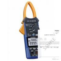 AC/DCクランプメータ メーカー英文校正書類付き 【CM4375ー50】 CM4375-50(+HIOKI KOUSEI) 1セット（直送品）