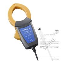 日置電機 AC/DCカレントセンサ メーカー英文校正書類付き 【CT7642】 CT7642(+HIOKI KOUSEI) 1セット（直送品）