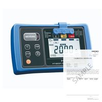 接地抵抗計ワイヤレスセット メーカー英文校正書類付き 【FT6031ー90】 FT6031-90(+HIOKI KOUSEI) 1セット（直送品）