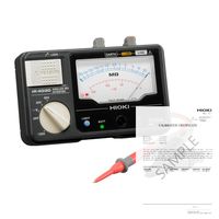 アナログメグオームハイテスタ メーカー英文校正書類付き 【IR4030ー10】 IR4030-10(+HIOKI KOUSEI) 1セット（直送品）