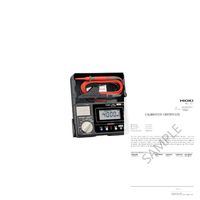 日置電機 絶縁抵抗計 メーカー英文校正書類付き 【IR4051ー11】 IR4051-11(+HIOKI KOUSEI) 1セット（直送品）