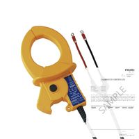 日置電機 クランプオンセンサ メーカー英文校正書類付き 【9661ー01】 9661-01(+HIOKI KOUSEI) 1セット（直送品）