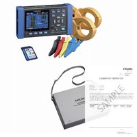 クランプオンパワーロガーセット メーカー英文校正書類付き 【PW3360ー91】 PW3360-91(+HIOKI KOUSEI) 1セット（直送品）