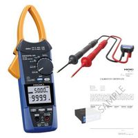 AC/DCクランプメータソーラーセット メーカー英文校正書類付き 【CM4375ー93】 CM4375-93(+HIOKI KOUSEI)（直送品）