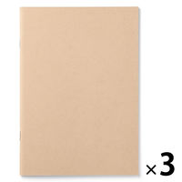 無印良品 ノート 無地 Ａ５・３２枚 1セット（1冊×3） 良品計画