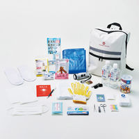 【防災セット】 角利産業 緊急避難セットB 22点 5012 00005012　 1セット