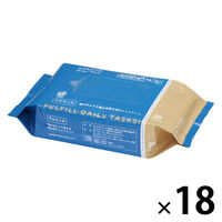 ウェットティッシュ アルコール 雑巾のように使える 超大判ウェットシート アルコール 1セット（1パック（20枚入）×18）コクヨ