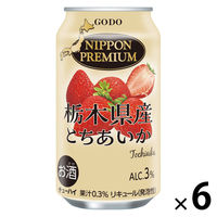 チューハイ 合同酒精 NIPPON PREMIUM ニッポンプレミアム 栃木県産とちあいか 缶 350ml 6本
