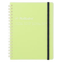 デルフォニックス ロルバーンポケット付メモクリアL クリアグリーン 500929721 1冊