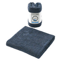 タオルランドリー ふっくらボリューム バスタオル ブルー 23-3033350-B 1枚 日本製 乾燥機使用可 タオル美術館