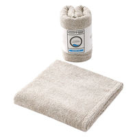 タオルランドリー ふっくらボリューム バスタオル ベージュ 23-3033350-BE 1枚 日本製 乾燥機使用可 タオル美術館