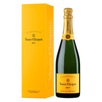 ヴーヴ・クリコ イエローラベル 750ml ギフトボックス 1本 シャンパン 正規品 MHD 箱入 プレゼント
