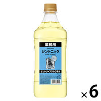 サントリー プロカクテル ジントニック 1.8L 1セット（6本） 業務用 割材 リキュール コンク