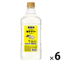 サントリー プロサワー 柚子サワー 1.8L 1セット（6本） 業務用 割材 リキュール コンク