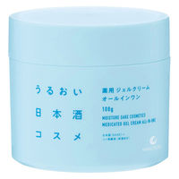 白鶴酒造 うるおい日本酒コスメ　薬用ジェルクリーム 100g　オールインワンジェル