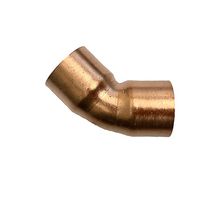 エスコ 12.7mm 銅管エルボ(45°/10個) EA432BC-4 1パック（直送品）