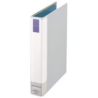 エスコ A4/S型 両開きパイプ式ファイル(300枚/グレー) EA762CL-211 1冊（直送品）