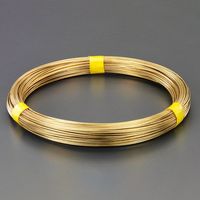 エスコ 1.2mmx 97m /#18 真鍮線 EA951AE-1.2A 1巻（直送品）