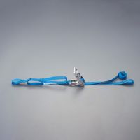 エスコ 25mmx 6.0m/254kg ベルト荷締機(両端アイ/SUS) EA982SD-6A 1個（直送品）