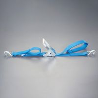エスコ 50mmx 4.0m/1010kg ベルト荷締機(両端フック型) EA982ST-24A 1個（直送品）