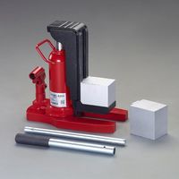 エスコ 3t 超ロング爪付ジャッキ(アタッチメント付) EA993KF-1B 1台（直送品）