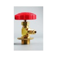 エスコ [R134a] サービス缶バルブ EA108B 1個（直送品）