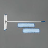 エスコ 450/1420mm フロアーモップ(フリンジ付) EA928DE-81 1セット（直送品）