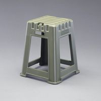 エスコ 375x375x450mm 角スツール(OD/10個) EA956XN-66 1箱（直送品）
