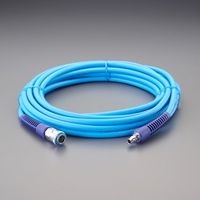 エスコ 8.0x12mm/20m 耐低温エアーホース(カプラー付/PVC) EA125CG-320 1巻（直送品）