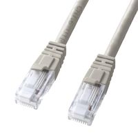 エスコ 80 m LANケーブル(CAT6/つめ折れ防止/ライトグレー) EA764BB-255A 1個（直送品）