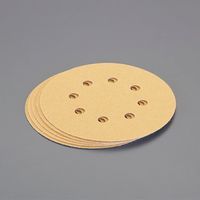 エスコ #100/125mm 穴付ディスクペーパー(マジック式/5枚) EA809XX-4A 1パック（直送品）